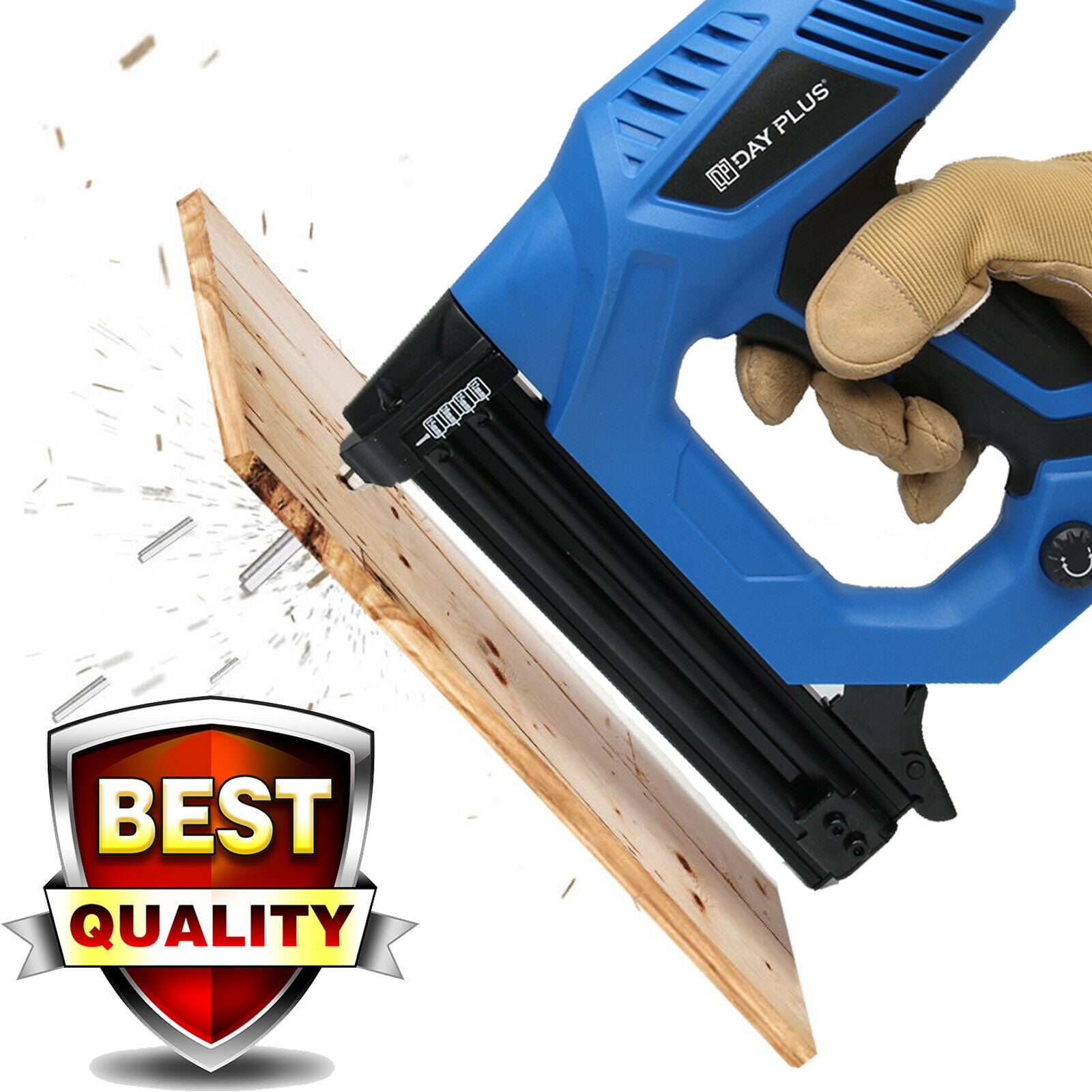 Details about   Electric Staple Gun framing Straight Nail Heavy Duty Stapler Woodworking Tools 