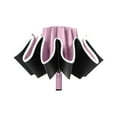 thumbnail image 2 of ​Reverse Folding Auto Umbrella 41" with Reflective Stripes - Windproof 10-Rib Fiberglass Travel Umbrella UPF50+ (1lb Compact Design, ANSI-Certified Safety for Car/Commute/Storms)​, 2 of 8
