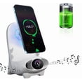 thumbnail image 1 of ZOUSSIQI Mini Chair Wireless Fast Charger Multifunctional Phone Holder, Portable Mini Chair Wireless Charger, Fast Charging Station Amplifier Mobile Phone Holder Stand Desktop Decoration CA919-46467, 1 of 6