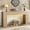 Wood, variant on 63-Inch Long Console Table with RGB LED Lights, Extra Wide and Thick Sofa Table Behind Couch, Entryway Table for Entrance, Hallway, Living Room, Brown