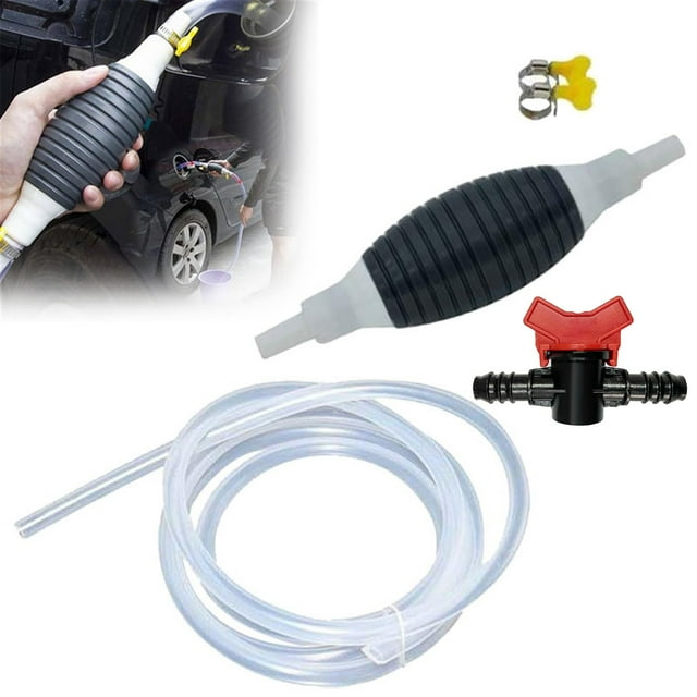 Pompe à Siphon Liquide Multifonction 2024 Nouvelle Pompe de Transfert de Carburant Manuelle Portable pour Essence Huile Carburant Essence Eau Réservoir de Poissons