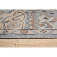 thumbnail image 3 of EORC IE485LBL10X14 Hand Knotted Wool Heriz Design Rug, 10' x 14', Blue Area Rug, 3 of 4