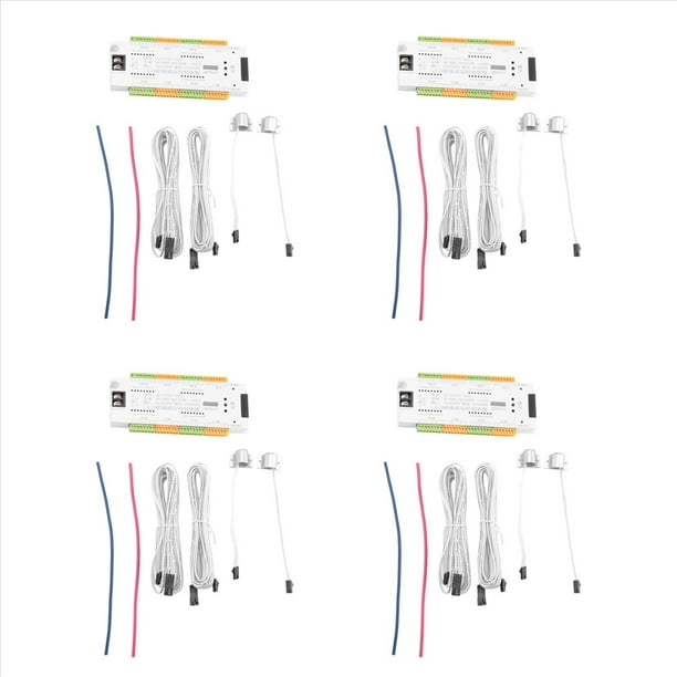 2X Tira de Luces LED Con Sensor de Movimiento para Escaleras, Luz de Atenuación de 32 Canales, Luz de Movimiento para Interiores, Tira de LED Flexible de 12V/24V