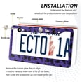 thumbnail image 4 of Coolnut 2pcs Black Cat License Plate Frame for Car Accessories Rustproof License Plate Cover with Screws for US Vehicles 12x6 Inch（22） Home Decor, 4 of 7
