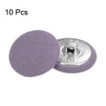 thumbnail image 3 of 10uds 36L Tela Paño Cubierto Botón 23mm Redondo Metal Vástago Costura Botones para Trajes Vestido Blusas, Púrpura, 3 of 5