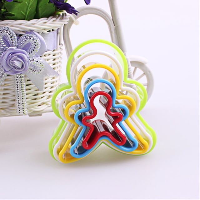 1 Juego de cortador de galletas, marco, molde de pastel, DIY, árbol de estrella, molde de flor de corazón redondo Tmvgtek Para estrenar