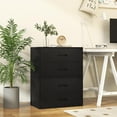 thumbnail image 5 of LOKO 2-Drawer Stackable Dresser, Lateral File Cabinet with Metal Handle, Horizontal Storage Cabinet with Anti-Topping Kits, Stacking Drawer Chest for Living Room, Study, Office (1, Black), 5 of 9