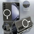 thumbnail image 2 of [PST] Samsung Galaxy Z Fold 6 Case, Hybrid TPU Back Cover with Magnetic Wireless Charging (MagSafe Compatible), 2 of 4