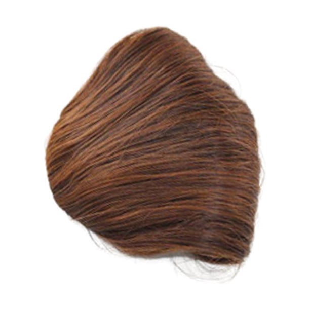 SGACAI Flequillo Clip de pelo sintético corto rizado flequillo retro caliente W7