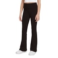 thumbnail image 3 of Sweet Hearts 3-Pack Girls Leggings- Foldover Pants Wide Leg Flare Leggings for Girls Clothes Made in USA, 3 of 6