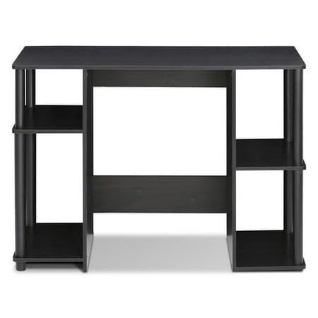 espresso jaya furinno compact desk study computer