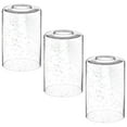thumbnail image 2 of 3 PCS Clear Seeded Glass Lamp Shades, 3.9 x 5.9 Inches Cylinder Bubble Glass Shade Covers, Seeded Glass Replacement Covers for Pendant Light Chandelier Wall Sconce, 2 of 6