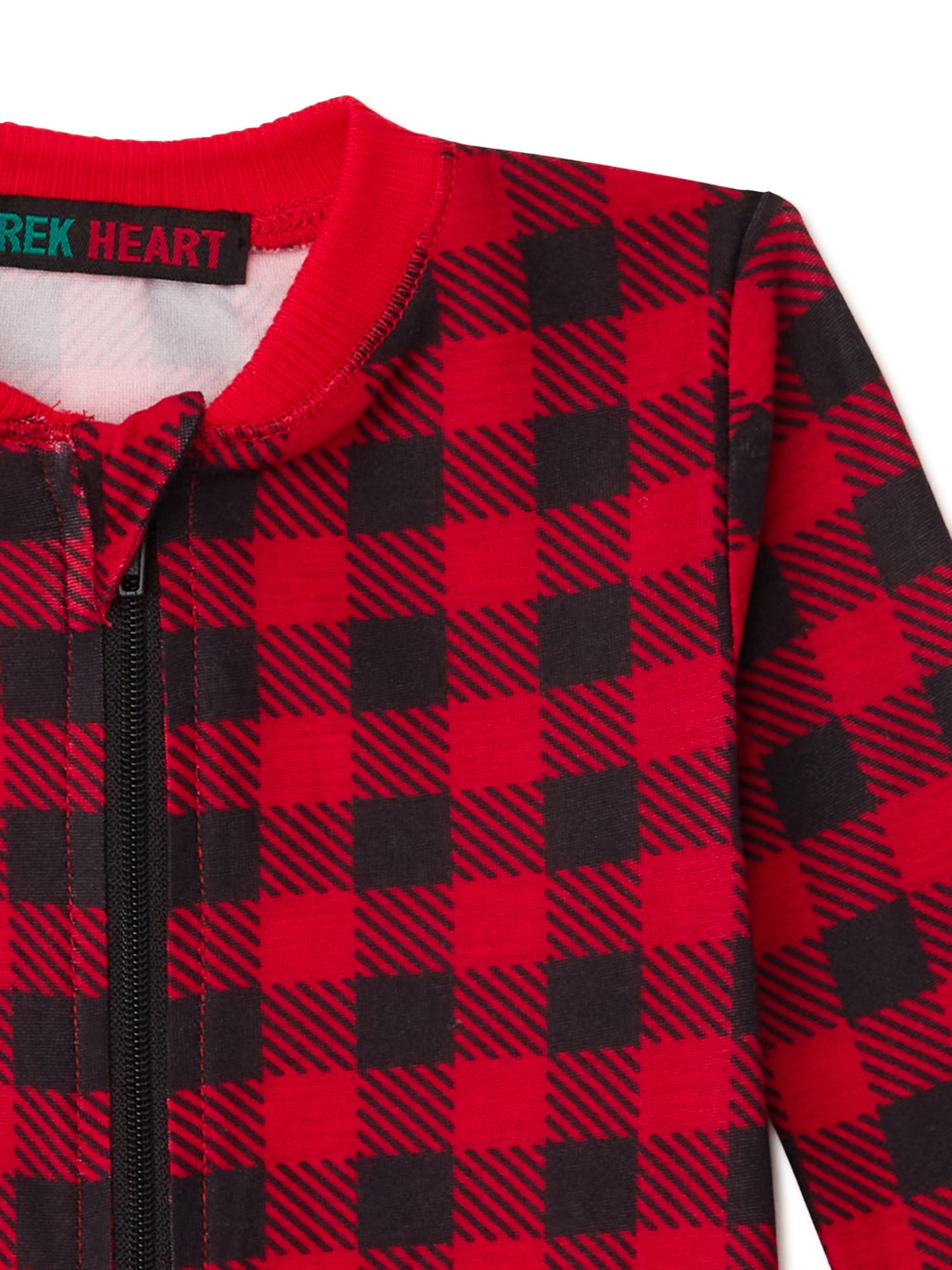 Derek Heart Baby Unisex Gnomes Holiday Matching Family Pajamas, 1-Piece, Sizes NB-12M