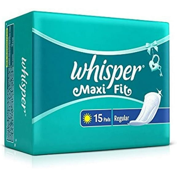 Whisper Maxi Fit - Regular (15 Pads)