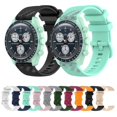 thumbnail image 3 of Watch Band For Omeg Seamaster 300 At150 De Ville Soft Silicone Rubber Watch Strap Watch Accessories Watch Bracelet (ruipei), 3 of 5