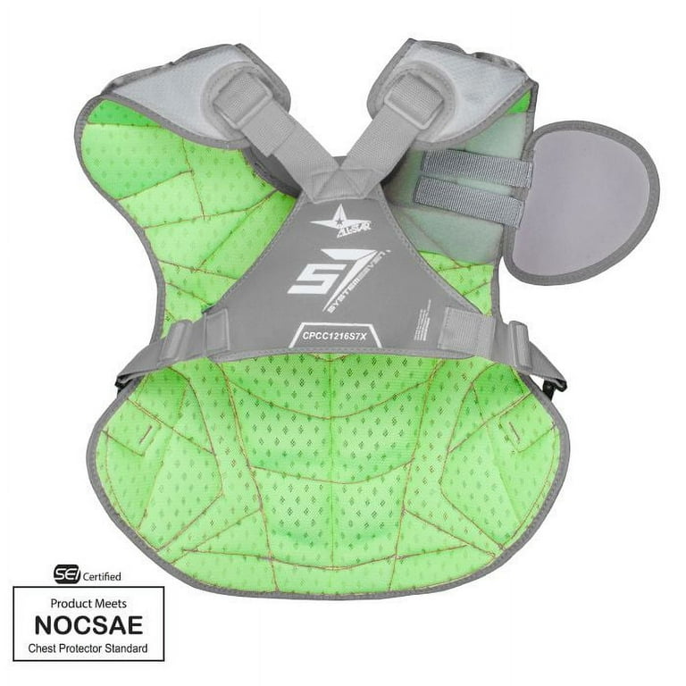 Protège-poitrine Attrapeur Baseball All-Star Jeune - Bleu - Modèle CP1216PS