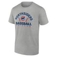 thumbnail image 2 of Men's Heather Gray Chicago Cubs Team Go For Two T-Shirt, 2 of 3