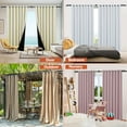 thumbnail image 3 of Curtain Rods No Drilling for Windows 48 to 96 Inch, 5/8 Inch Diameter Drapey Pole with No Drill Curtain Rod Brackets, Renter Friendly Cortineros Para Ventanas (Black), 3 of 8