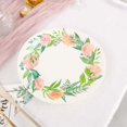 thumbnail image 6 of Efavormart 25 Pack | 9" Spring Floral Premium Dinner Paper Plates, Disposable Party Plates - 300 GSM, 6 of 11