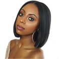 thumbnail image 2 of Synthetic Remy Indian Human Hair Lace Front Wig Short Straight Bob Full Wigs, 2 of 5