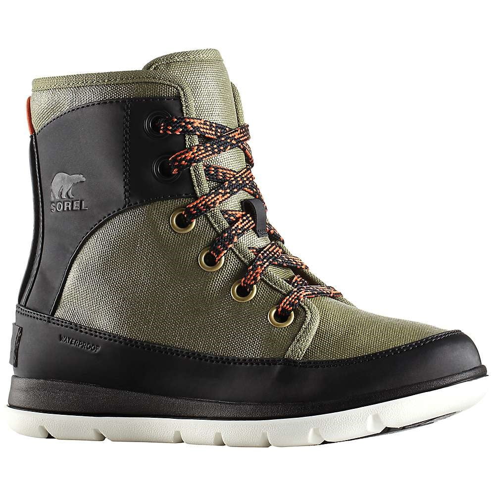 sorel women's green boots