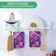 thumbnail image 6 of 2 Pack Pot Holders for Kitchen Heat Resistant Hot Pads Sets for Cooking Baking Lavender Bohemian Pattern, 6 of 7