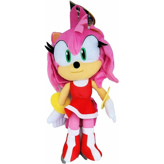 Amy Rose Sonic Plush Backpack 16 inch - Pink