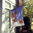 thumbnail image 2 of Carolines Treasures ASA2015CHF Reindeers & Cat Drapeau en Toile Taille Maison, 2 of 4