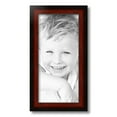 thumbnail image 2 of ArtToFrames 8x17" Matte mahogany Diploma Picture Frame, Brown Wood Poster Frame, with Regular Glass and 2 (FBPL-5108), 2 of 7