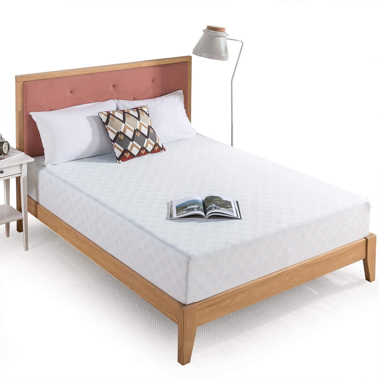 Zinus 10 Inch GelInfused Green Tea Memory Foam Mattress / Cooling Gel