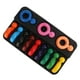 thumbnail image 2 of 12 Crayones De Colores, Crayones Para Bebés Fáciles De Limpiar 12 Colores Forma De Anillos Antiadherentes Para Pintar DIY Para Dibujar Para Estudiantes ANGGREK Otros, 2 of 8