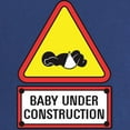thumbnail image 2 of CafePress - Baby Under Construction Maternity Dark T Shirt - Maternity Dark T-Shirt, 2 of 3