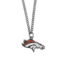 thumbnail image 2 of Siskiyou NFL Denver Broncos Chain Necklace with Small Pendant, 20", 2 of 4