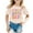 Beige, variant on Girls t shirts & graphic tees Girls Fashion Casual Graphic Tee Short Sleeve Round Neck Blend T-Shirt top for Everyday Wear Purple 1-2 Years