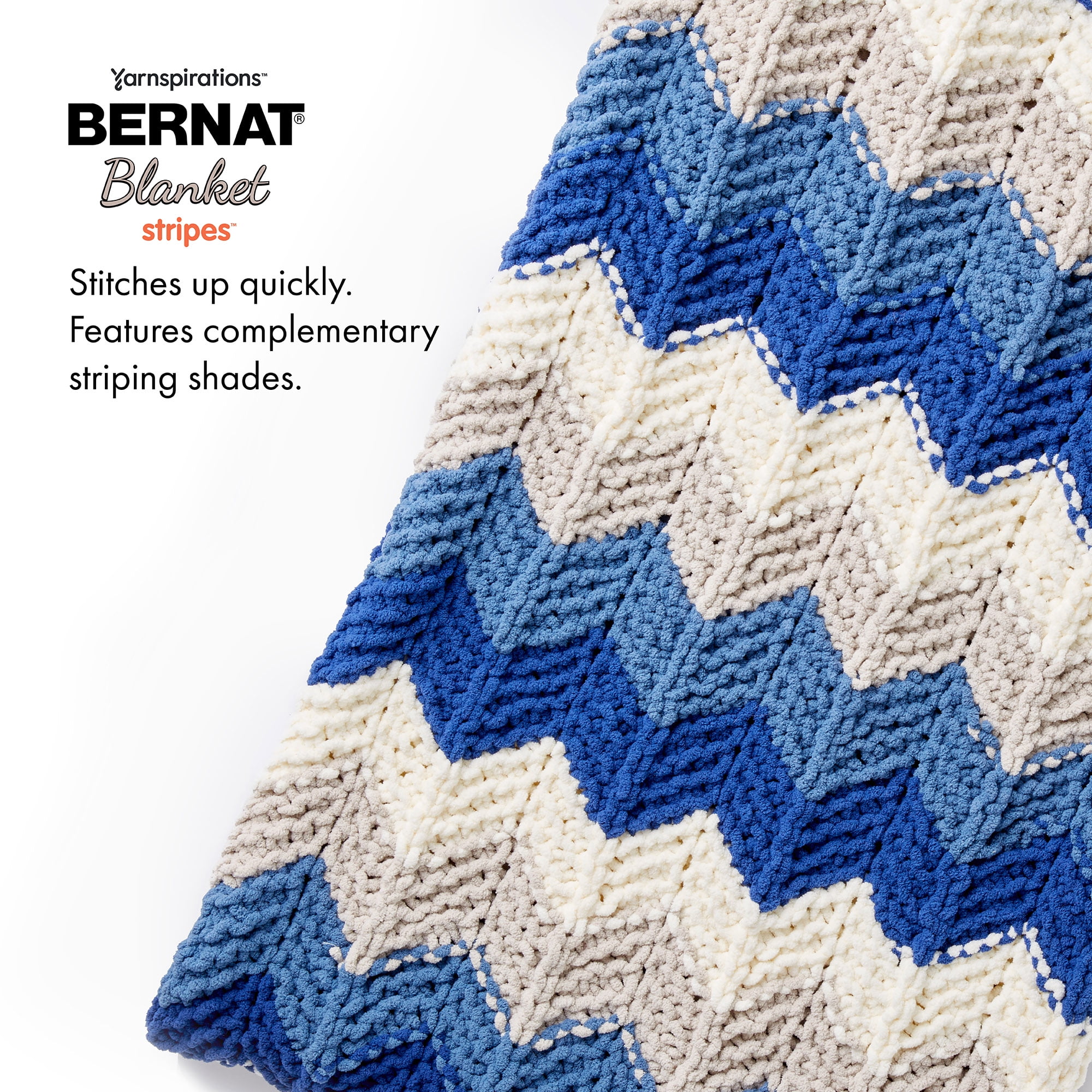Bernat Blanket Stripes Yarn-red Alert : Target