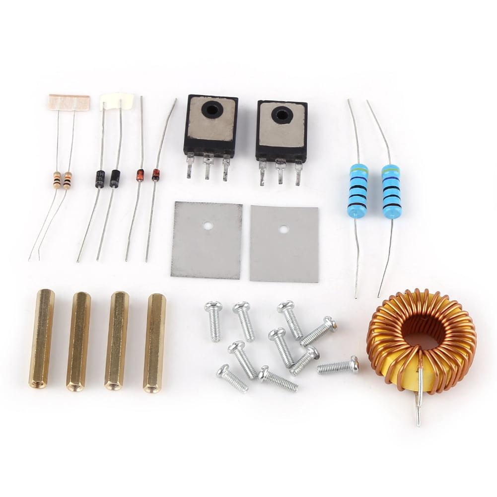ZVS High Voltage Power Supply Drive Board Kit - DC12-30V, Unassembled, For DIY Coil Generator Projects