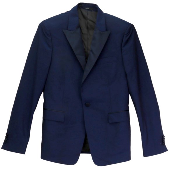Paul Smith Veste de Soirée Ajustée pour Homme Bleu Marine, Veston Sport et Blazer - 38 US / 48 EU