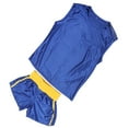 thumbnail image 2 of Kids Boxing Uniform Elastic Waist Sanda Mauy Thai Training Suit Outfit for Competition, 2 of 6