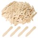 thumbnail image 1 of 300PCS Cucharas de helado de madera, cucharas de madera desechables de 75MM en mini paquete, 1 of 1