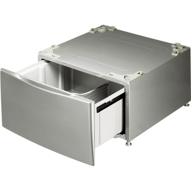 LG 29 In. Laundry Pedestal with Drawer Steel,Size