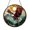 Acrylic 3.5 Inch, variant on Wildlife Hawk Stained Glass Suncatcher, Round Window Hanging with Soaring Bird and Landscape Art