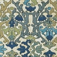 thumbnail image 4 of 7' X 10' Green Gray and Tan Floral Power Loom Area Rug, 4 of 10