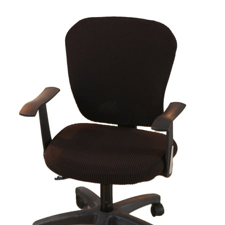 Electronicheart Universal Swivel Chair Cover Solid Corn ...