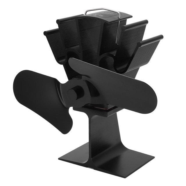 Ventilador de Chimenea ANGGREK 2 Aspas Aluminio Anodizado 1200RPM 25dB Bajo Ruido