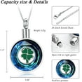 thumbnail image 2 of Cross Urn Necklaces for Ashes for Women Men Cremation Pendant Necklace for Ashes Stainless Steel Memorial Jewelry, 2 of 7