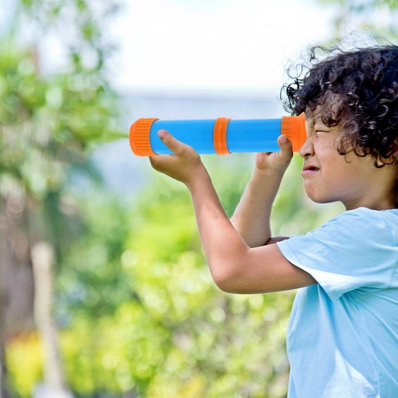 Soimiss Blue Pirate Pocket Telescope for Party Adjustable Length Handheld Spyglass