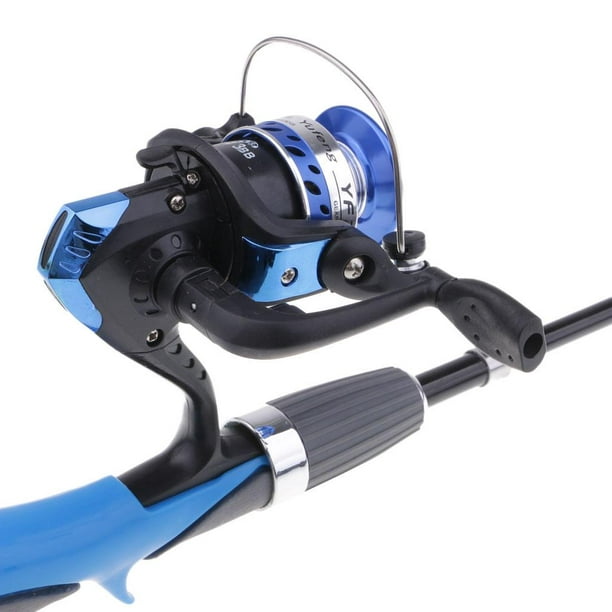 Yinanstore Portable Travel Fishing Rod And Reel Short Handle Fishing Set Left-Hand And Right-Hand 1.4m Other 1.4m