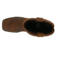 thumbnail image 4 of Tony Lama Mens TLX Roustabout Cognac 11 In Brown Top Waterproof Square Steel Toe, 4 of 5