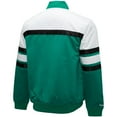 thumbnail image 3 of Men's Mitchell & Ness Kelly Green/White Boston Celtics Big & Tall Heavyweight Full-Snap Satin Jacket, 3 of 3
