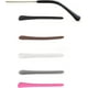 thumbnail image 4 of 5 pares de puntas de gafas de silicona coloridas, antideslizantes, ganchos para las orejas, gafas deportivas con soporte, puntas de patillas, soporte para gafas (rojo)., 4 of 5